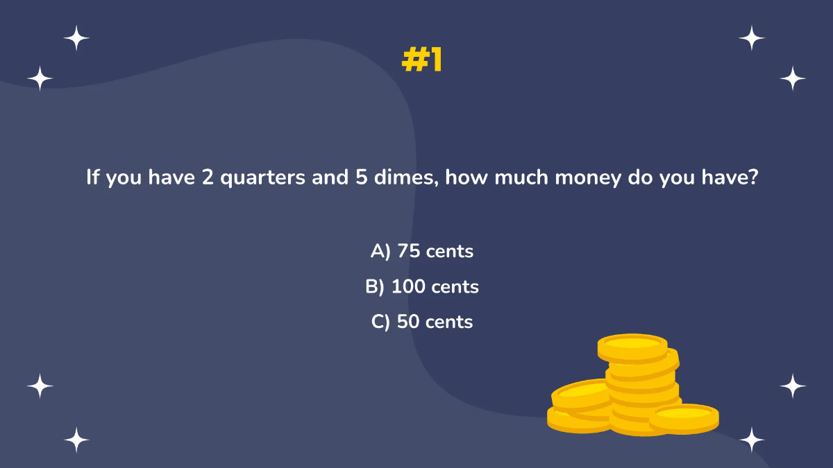 Free Counting Coins and Bills Up To 5$ Bill Template to Edit Online