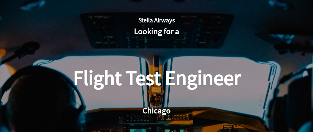 Free Flight Test Engineer Job Ad and Description Template.jpe
