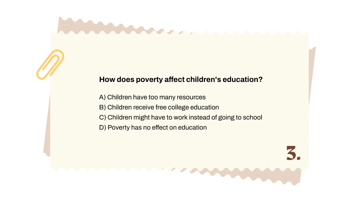 Free Poverty Template to Edit Online