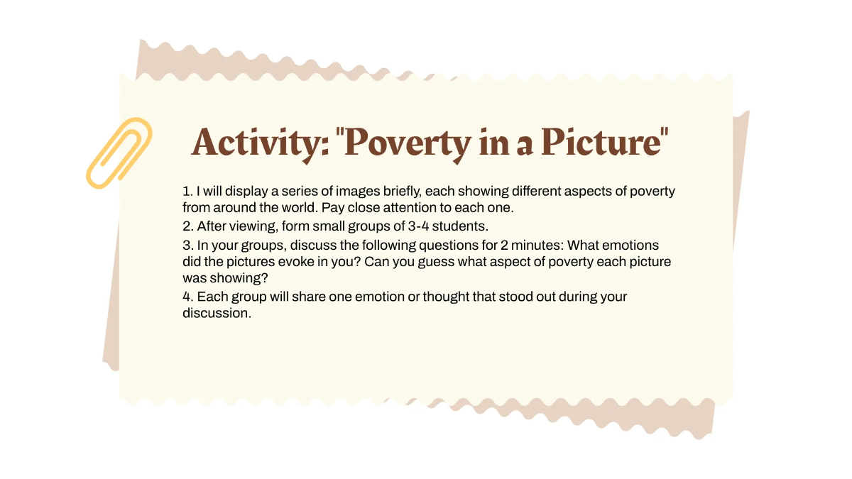 Free Poverty Template to Edit Online