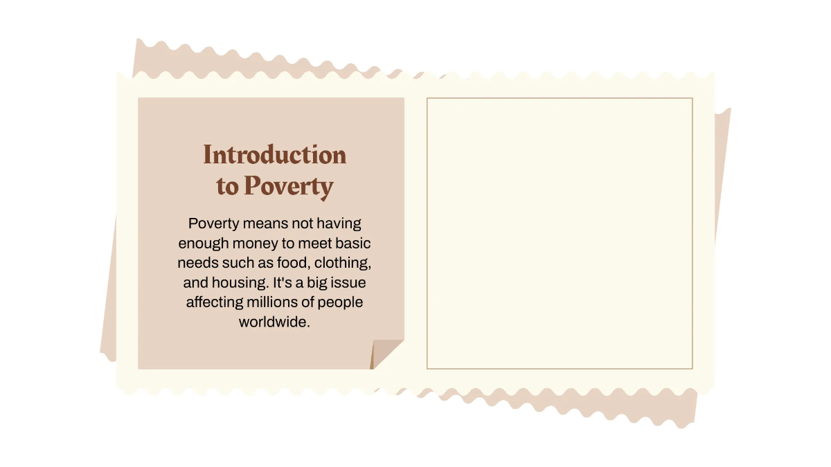 Free Poverty Template to Edit Online