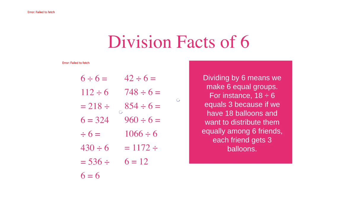 Free Division Facts Up To 10 Template to Edit Online