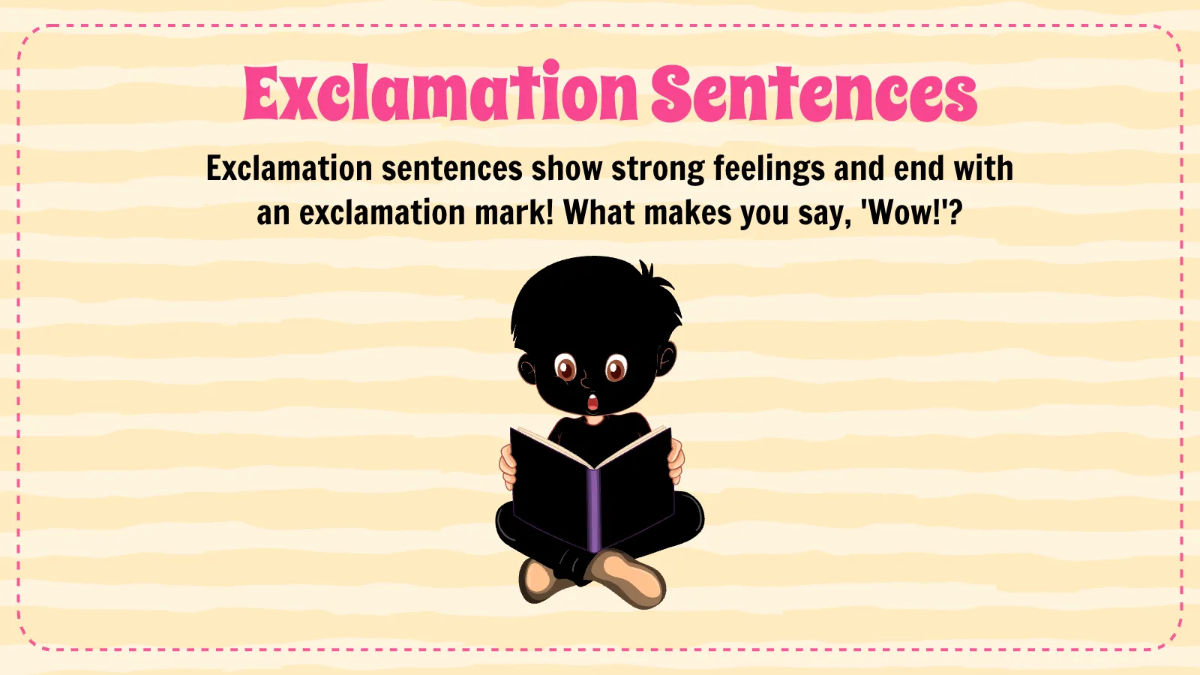 Free Different Types of Sentences Template to Edit Online