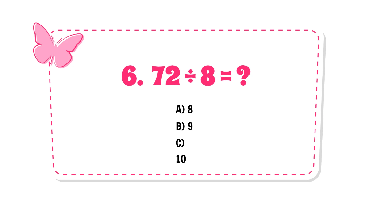 Free Dividing 2-Digit Numbers By 1-Digit Numbers Template to Edit Online