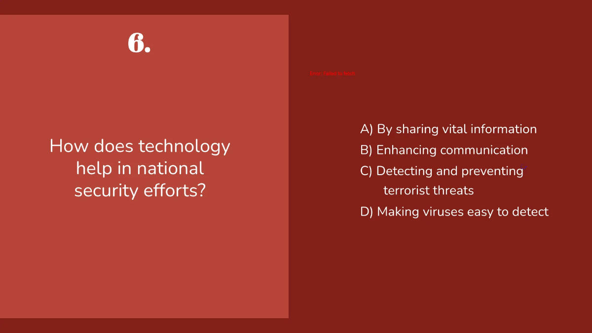 Free Terrorism and National Security Template to Edit Online