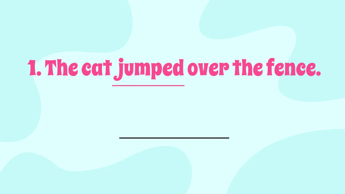 Free Nouns, Verbs, and Adjectives Template to Edit Online