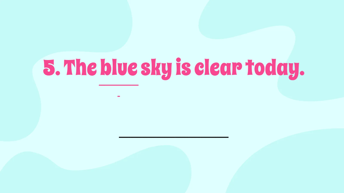 Free Nouns, Verbs, and Adjectives Template to Edit Online