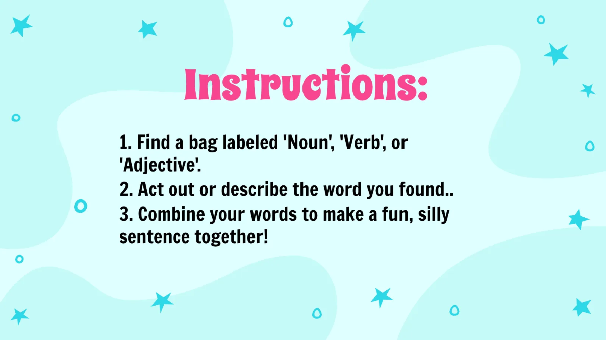 Free Nouns, Verbs, and Adjectives Template to Edit Online