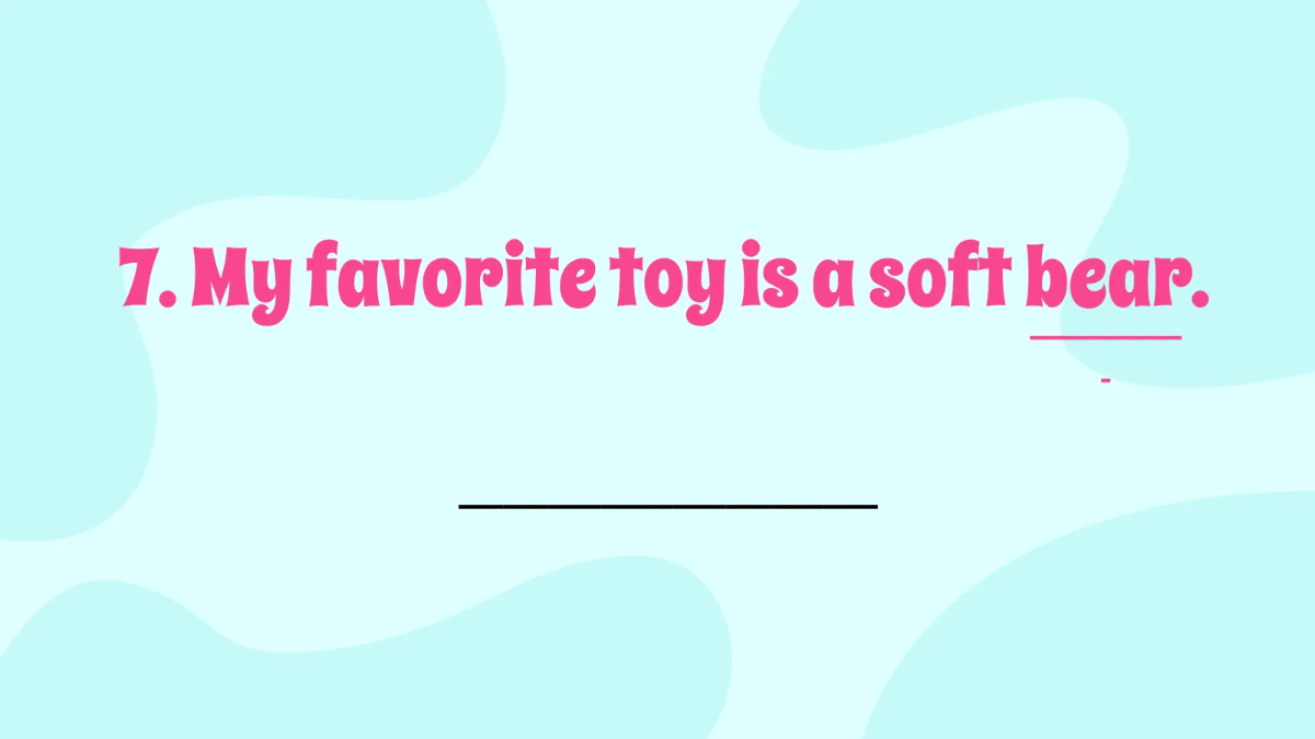 Free Nouns, Verbs, and Adjectives Template to Edit Online