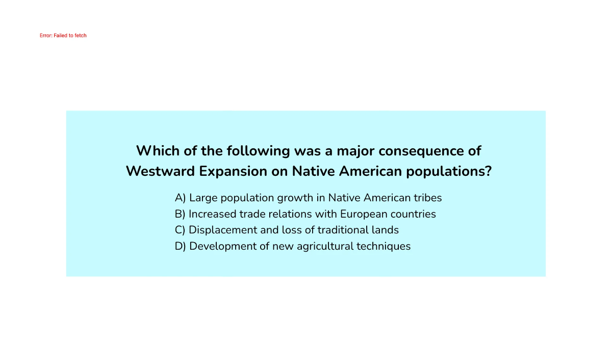 Free Westward Expansion Template to Edit Online