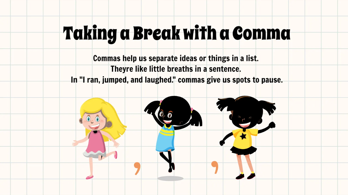 Free Punctuation Lesson Template to Edit Online