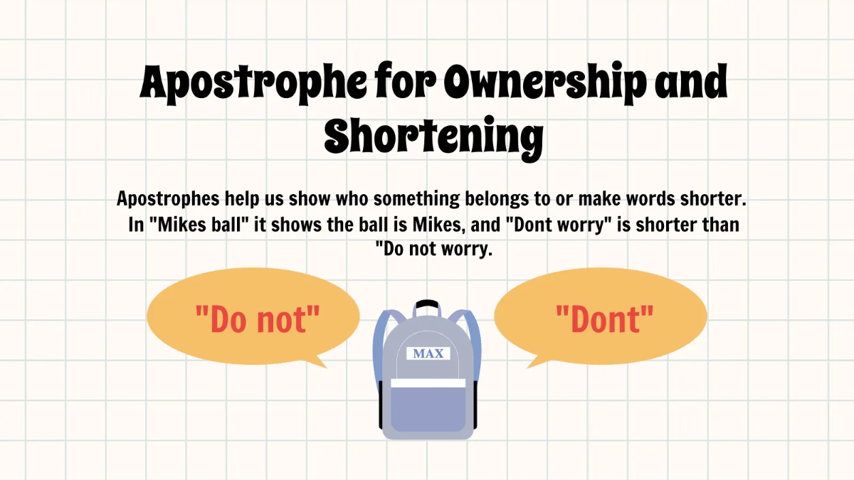 Free Punctuation Lesson Template to Edit Online