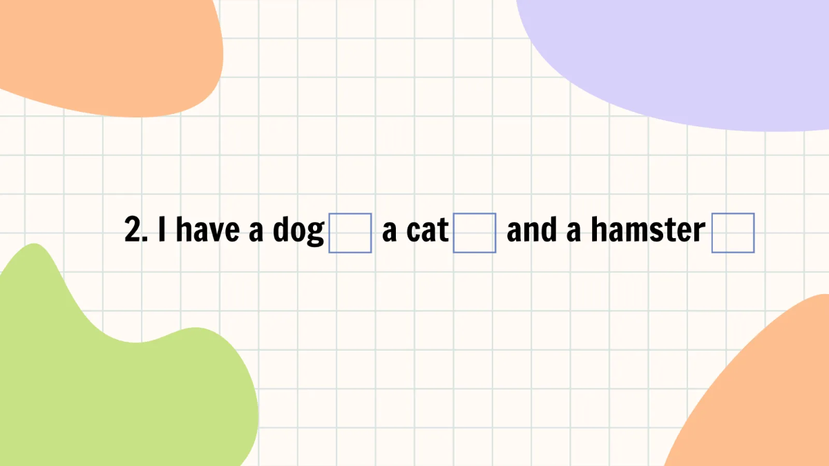 Free Punctuation Lesson Template to Edit Online