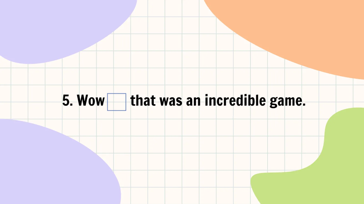 Free Punctuation Lesson Template to Edit Online