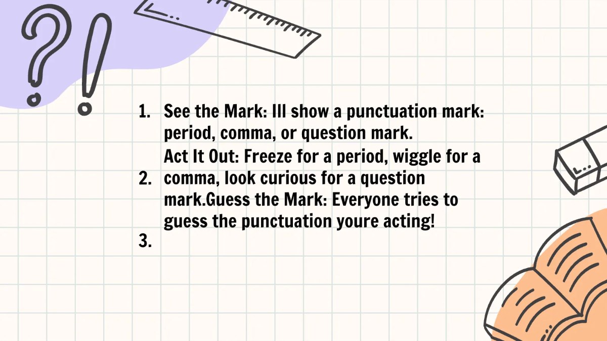 Free Punctuation Lesson Template to Edit Online