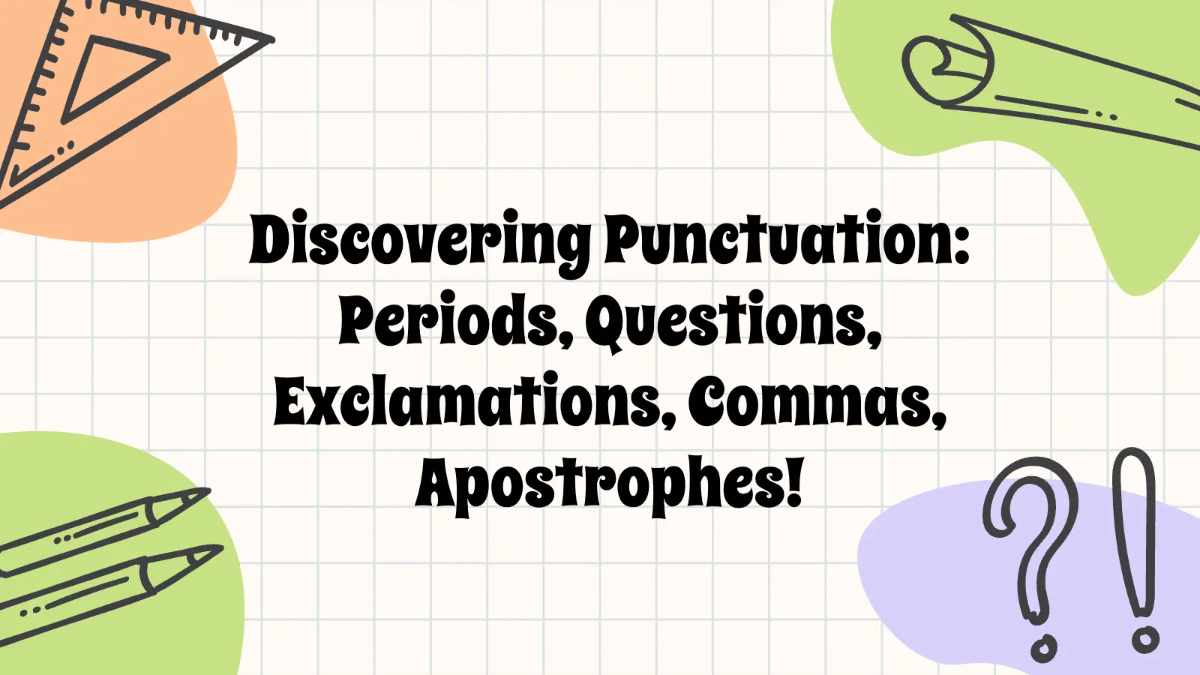 Free Punctuation Lesson Template to Edit Online