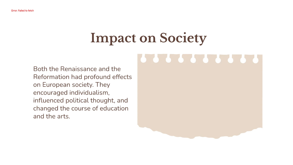 Free The Renaissance and Reformation Template to Edit Online