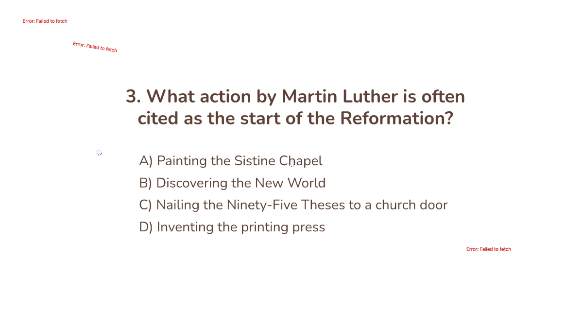 Free The Renaissance and Reformation Template to Edit Online