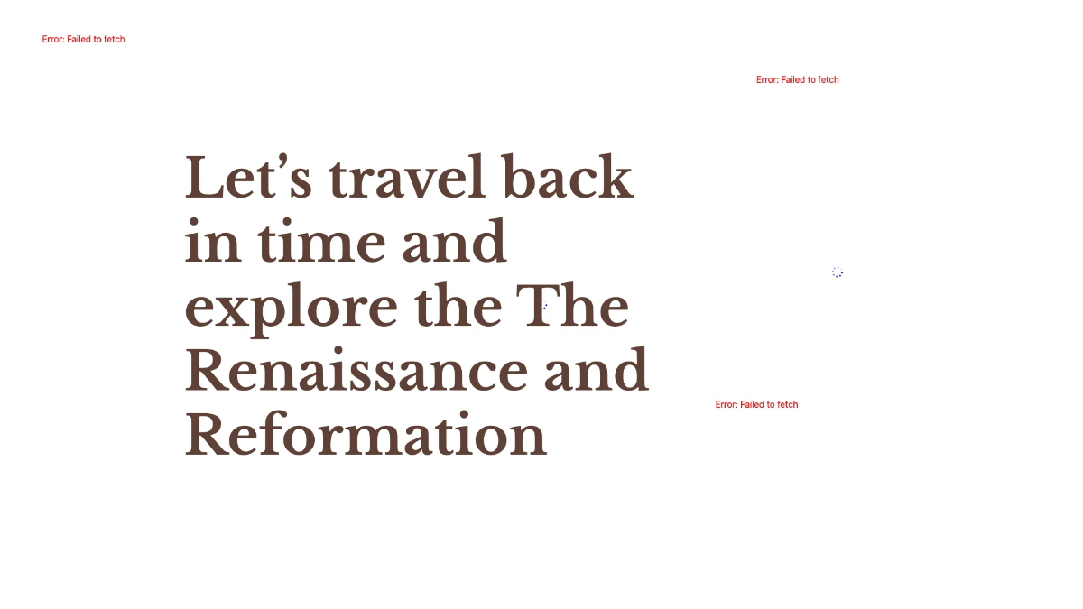 Free The Renaissance and Reformation Template to Edit Online