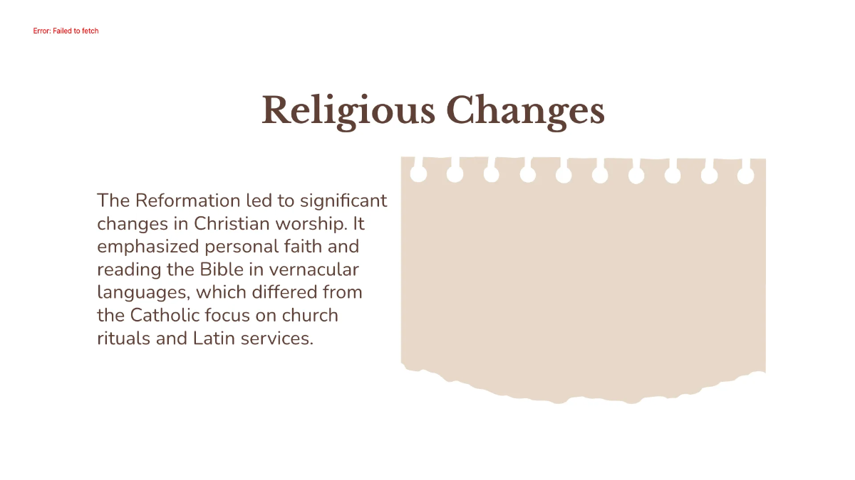 Free The Renaissance and Reformation Template to Edit Online