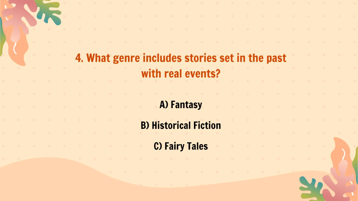 Free Recognizing Different Genres Template to Edit Online