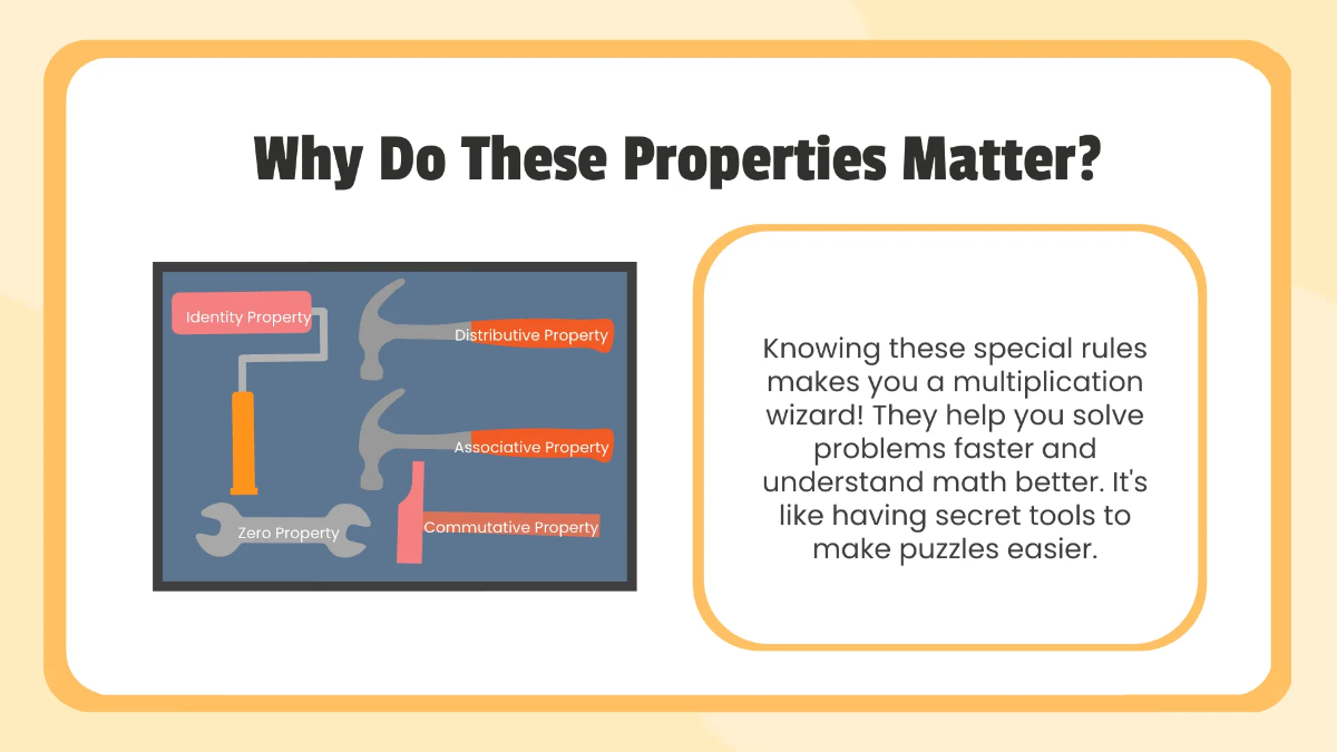 Free Properties of Multiplication Template to Edit Online