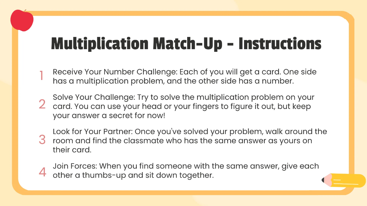 Free Properties of Multiplication Template to Edit Online