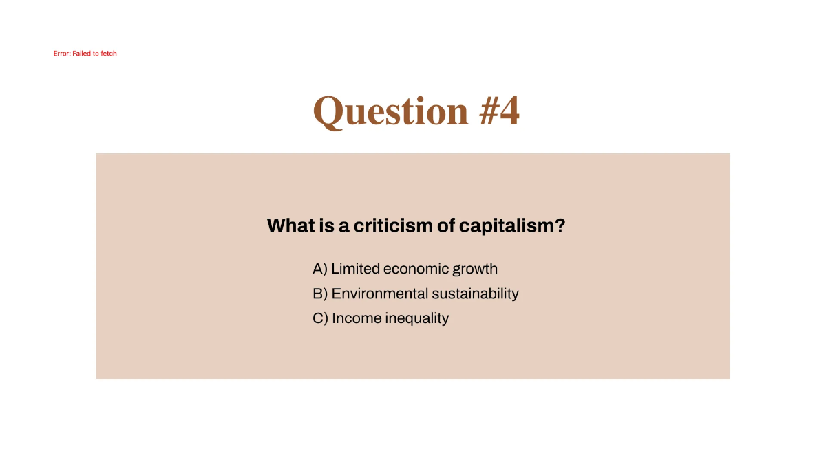 Free Capitalism Template to Edit Online