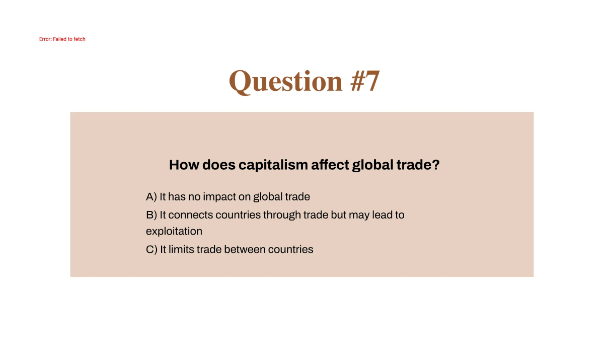 Free Capitalism Template to Edit Online