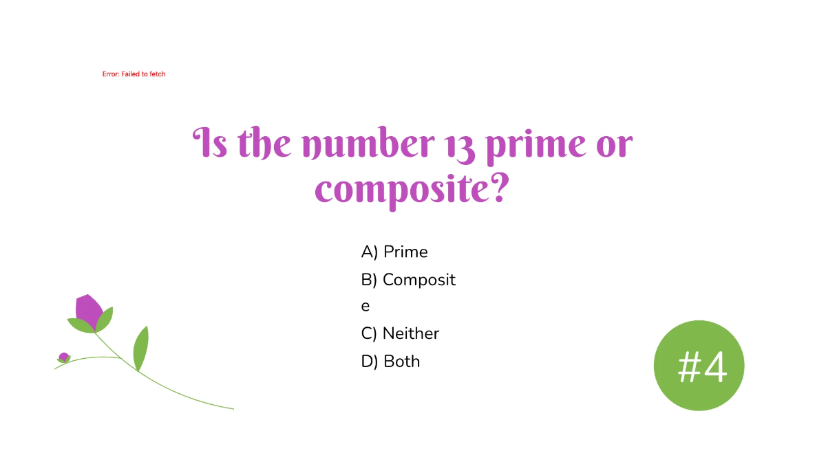 Free Prime and Composite Up To 20 Template to Edit Online