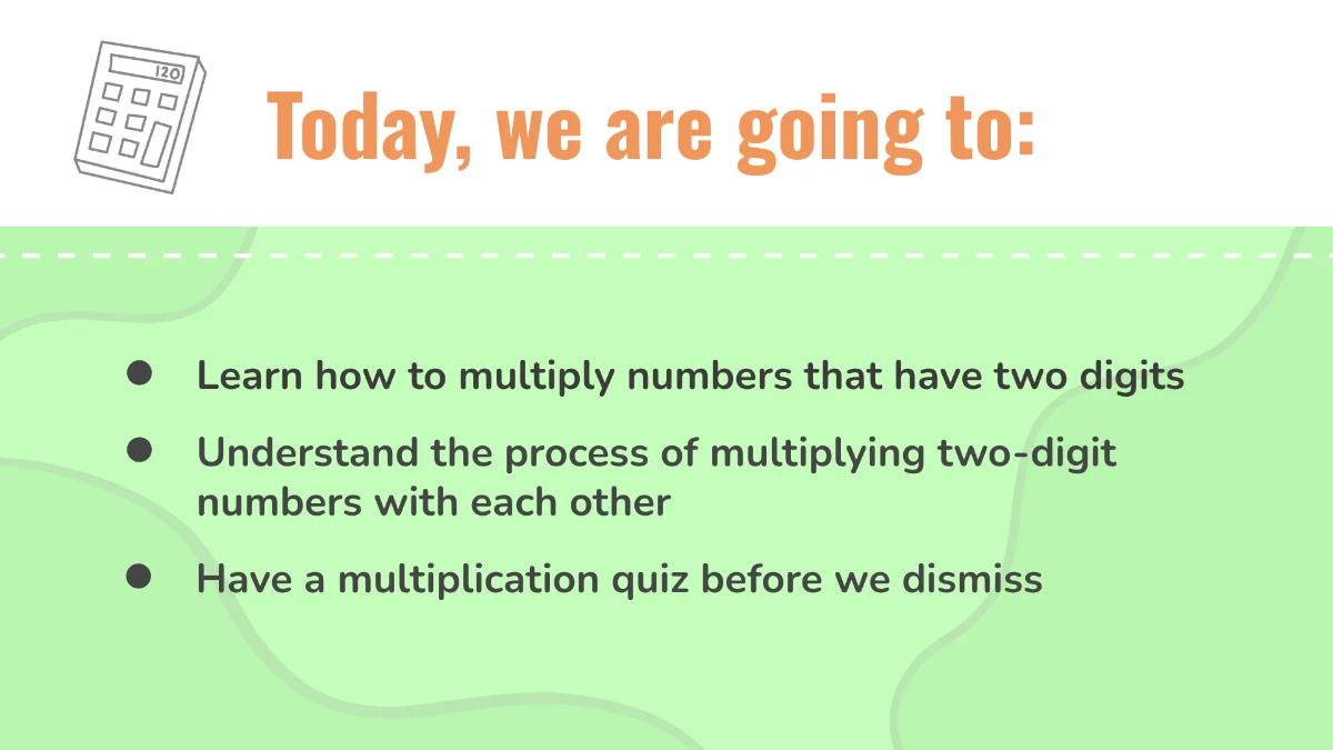 Free Multiplying 2-Digit Numbers By 2-Digit Numbers Template to Edit Online