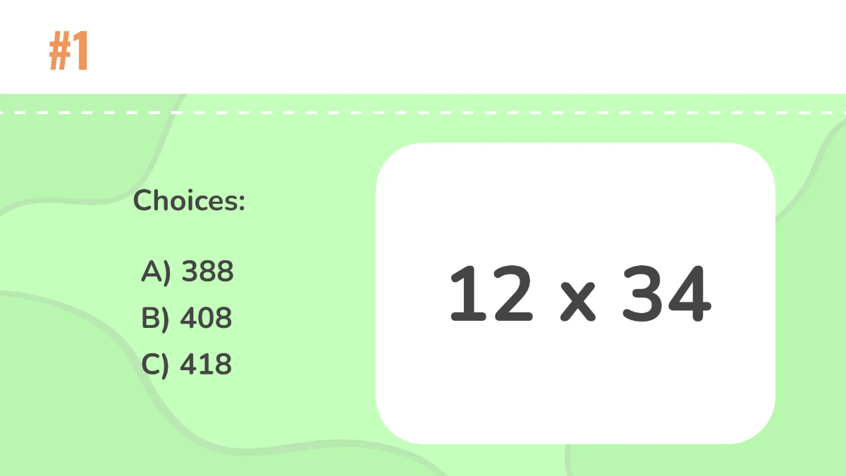 Free Multiplying 2-Digit Numbers By 2-Digit Numbers Template to Edit Online