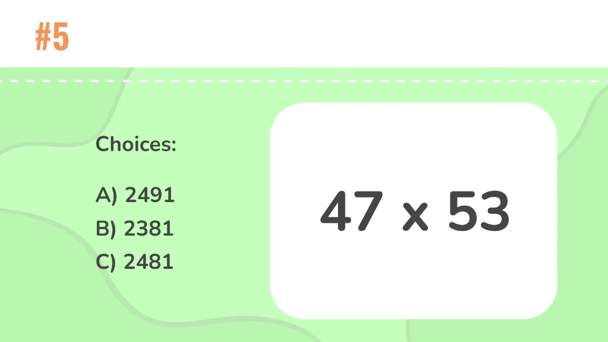 Free Multiplying 2-Digit Numbers By 2-Digit Numbers Template to Edit Online