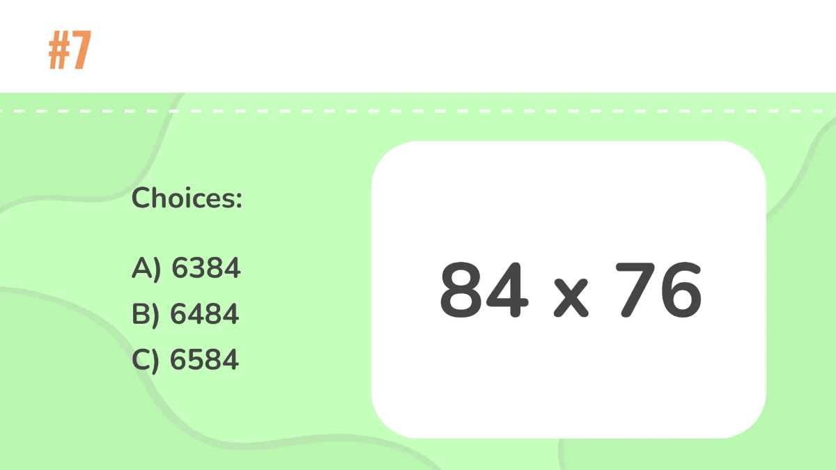 Free Multiplying 2-Digit Numbers By 2-Digit Numbers Template to Edit Online