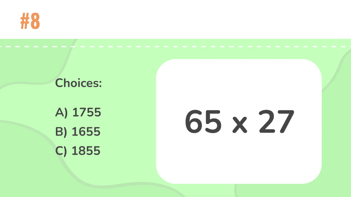Free Multiplying 2-Digit Numbers By 2-Digit Numbers Template to Edit Online
