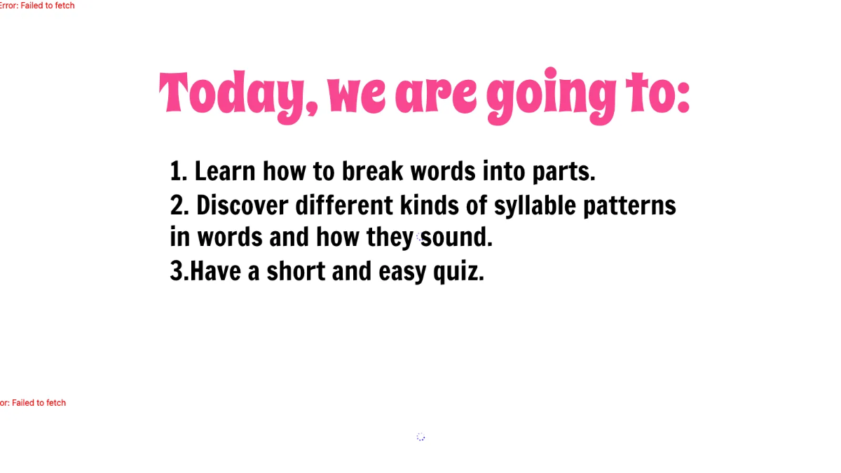 Free Syllable Types Template to Edit Online