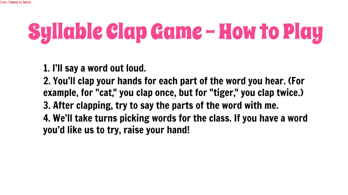 Free Syllable Types Template to Edit Online