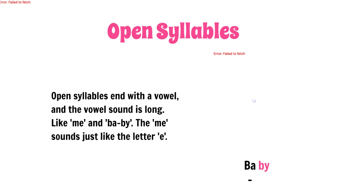 Free Syllable Types Template to Edit Online