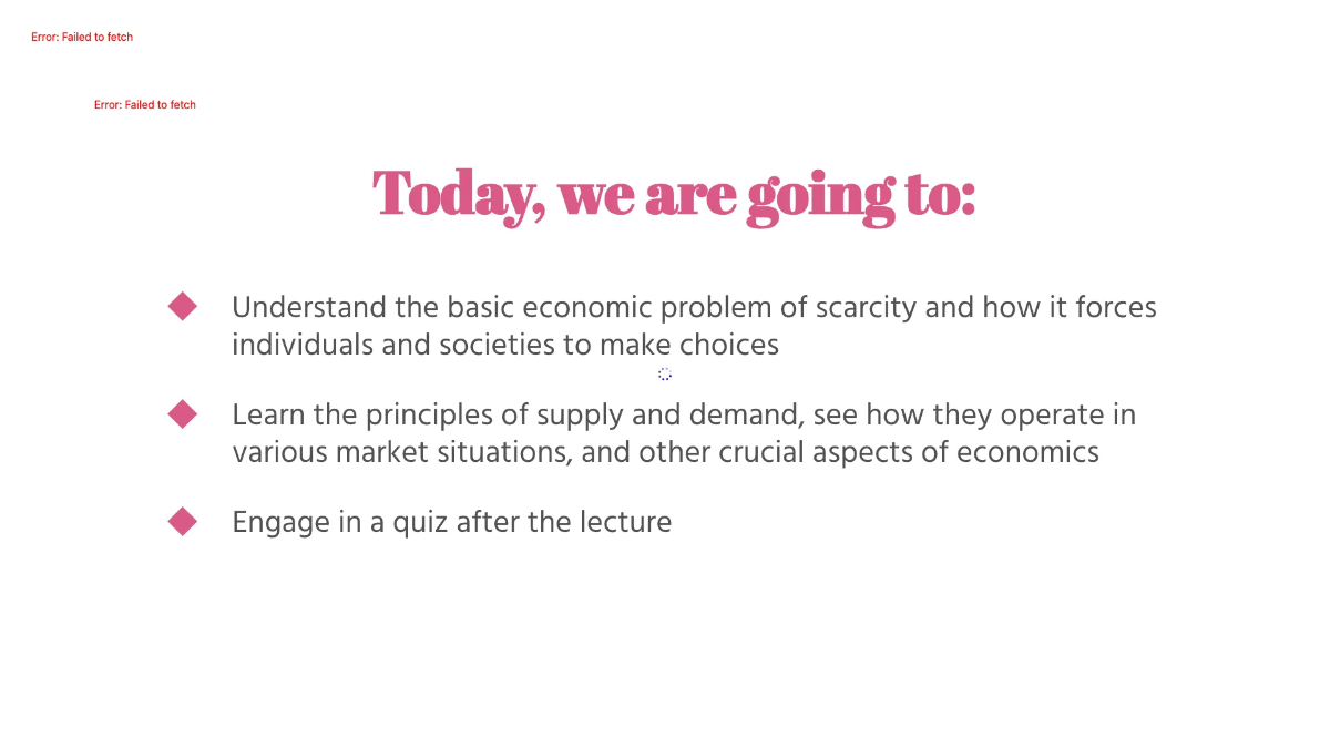 Free Basic Economic Concepts Template to Edit Online