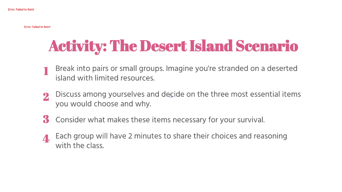 Free Basic Economic Concepts Template to Edit Online