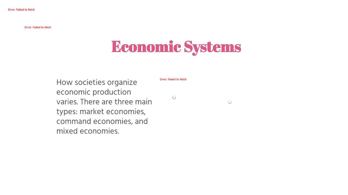 Free Basic Economic Concepts Template to Edit Online