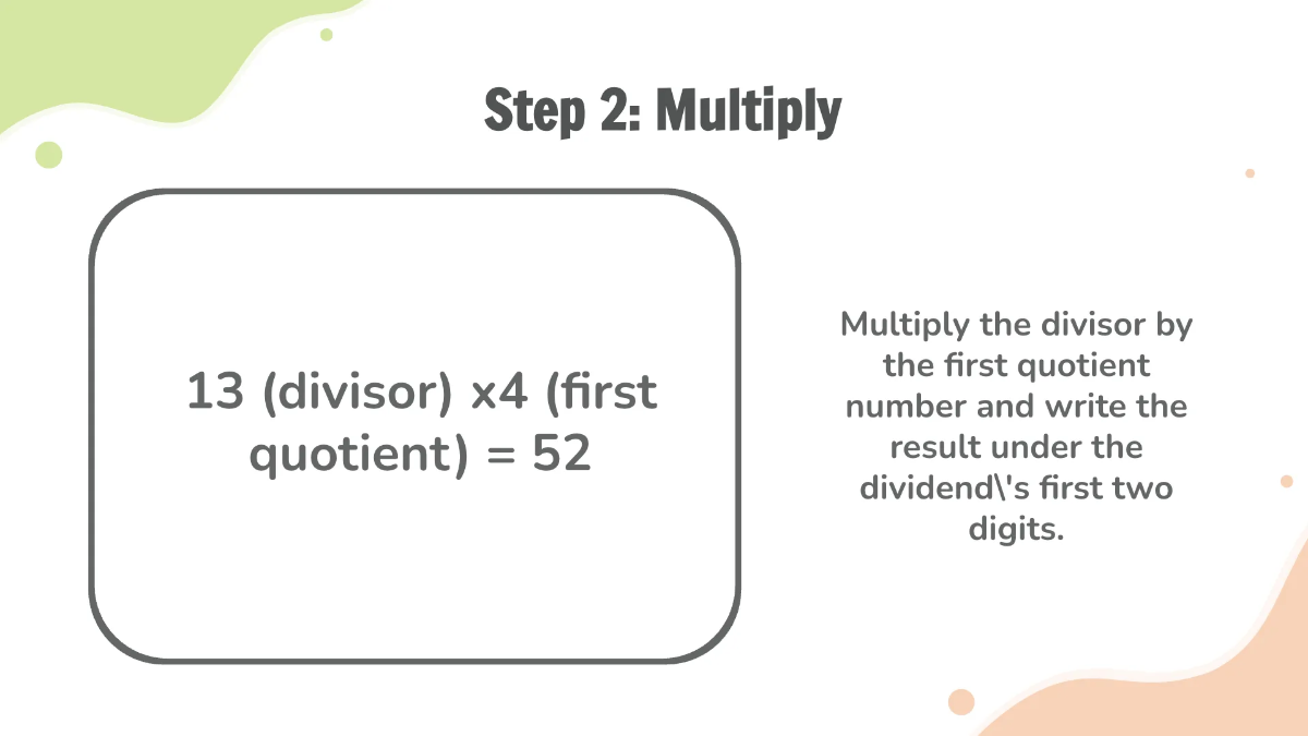 Free Dividing 2-Digit and 3-Digit Numbers By 2-Digit Numbers Template to Edit Online