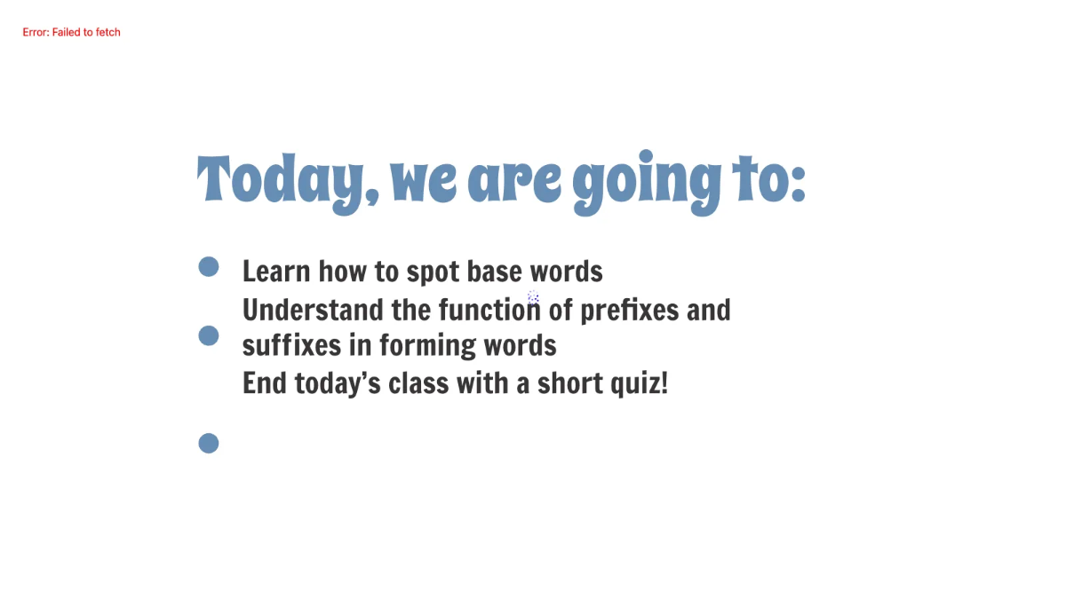 Free Identifying Base Words, Prefixes, and Suffixes Template to Edit Online