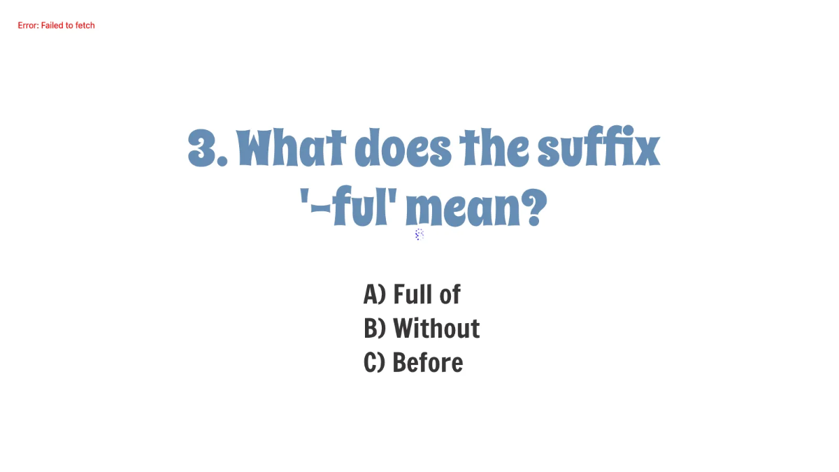 Free Identifying Base Words, Prefixes, and Suffixes Template to Edit Online