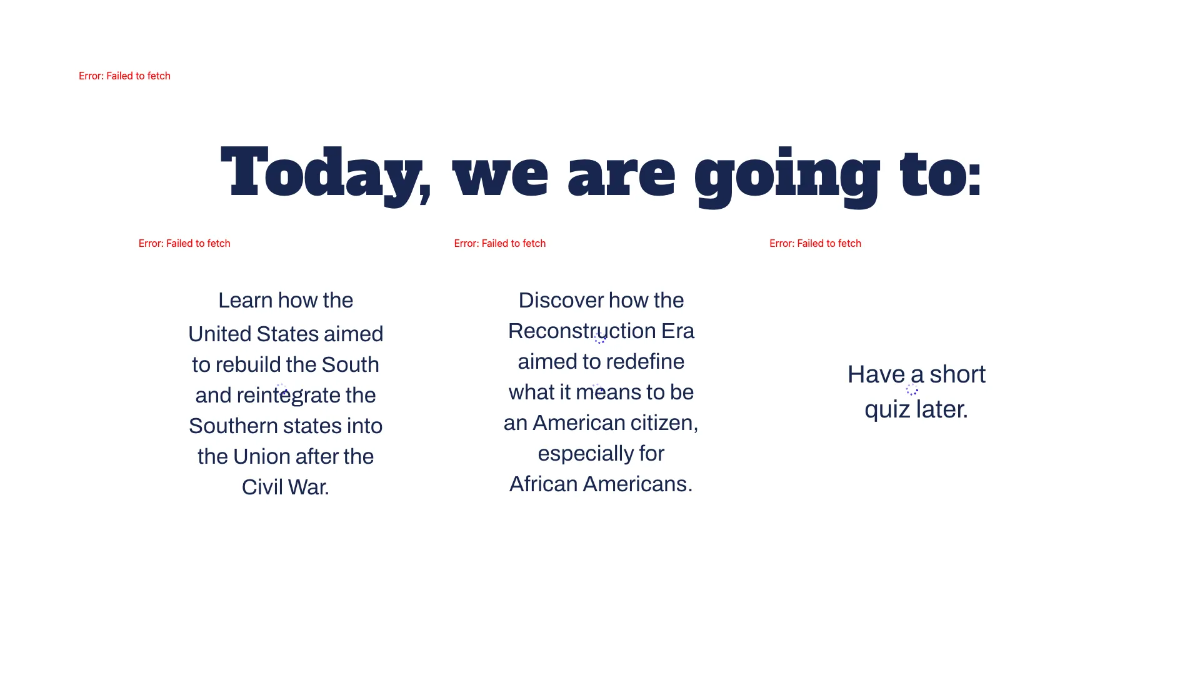 Free Reconstruction Era Template to Edit Online