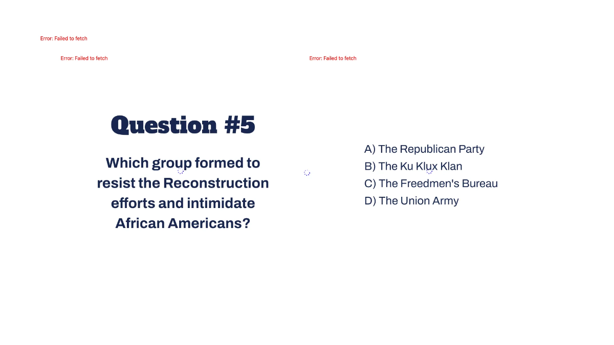 Free Reconstruction Era Template to Edit Online