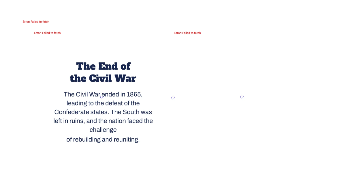 Free Reconstruction Era Template to Edit Online