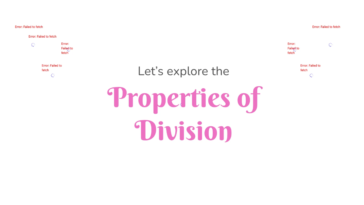 Free Properties of Division Template to Edit Online