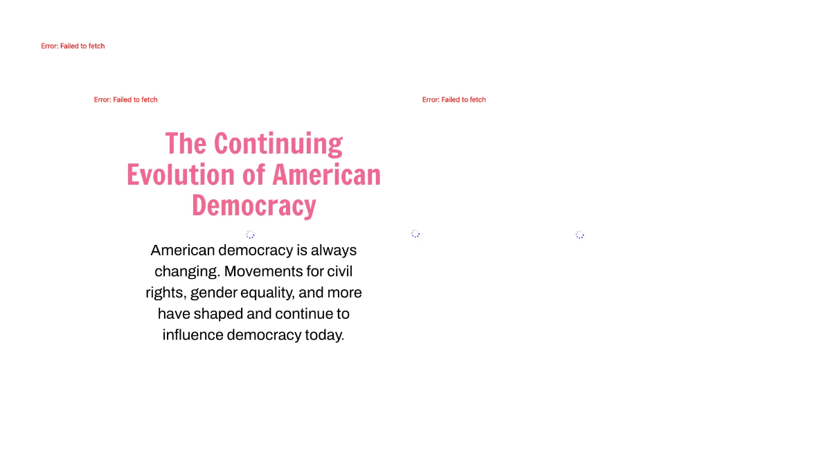 Free Foundations of American Democracy Template to Edit Online