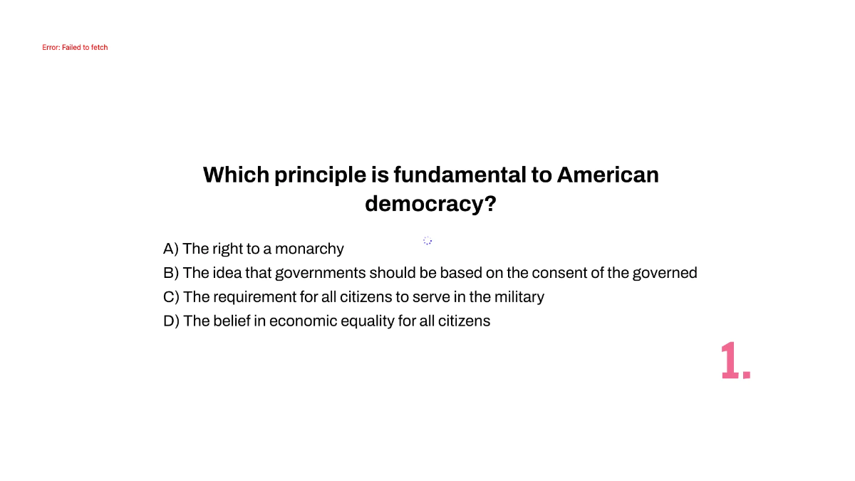 Free Foundations of American Democracy Template to Edit Online